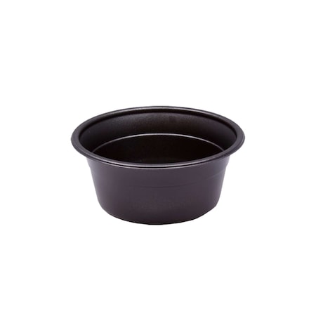 D & W Fine Pack D & W Fine Pack 6oz. All Purpose Black Cold Curled Plastic Cup, PK1000 CF755-060